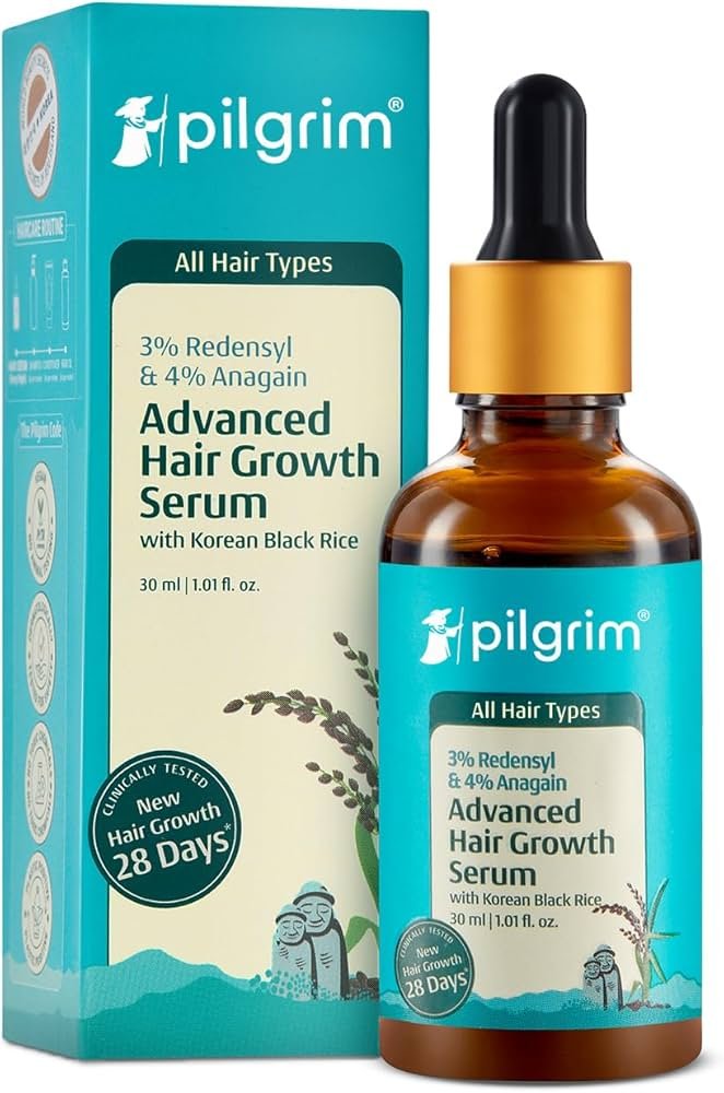 Pilgrim Hair Growth Serum: 8 Powerful Benefits, Uses & Results